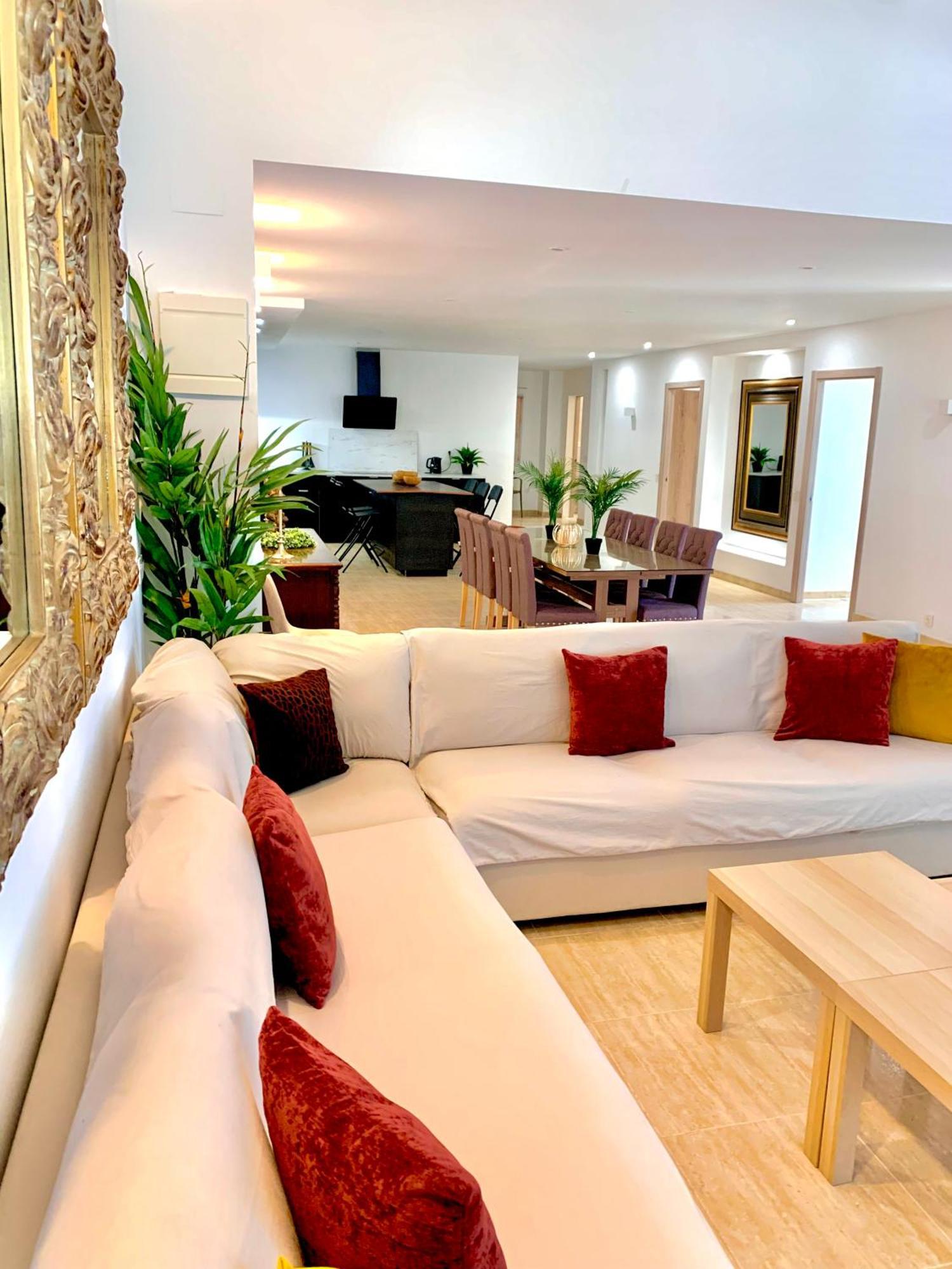 Amplia Vivienda New Para12 Pers A 4 Min Caminando De Playa Con Terraza, Piscina Com, Wifi, Ventiladores De Techo, Lavavajillas Roquetas de Mar Eksteriør billede